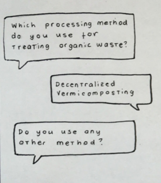 An alternative way of inputting data would be through a chatbot